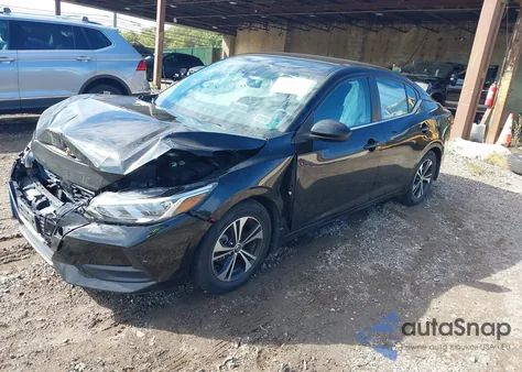 2021 Nissan Sentra Sv Xtronic Cvt из США, поврежденный, VIN 3N1AB8CV7MY263475